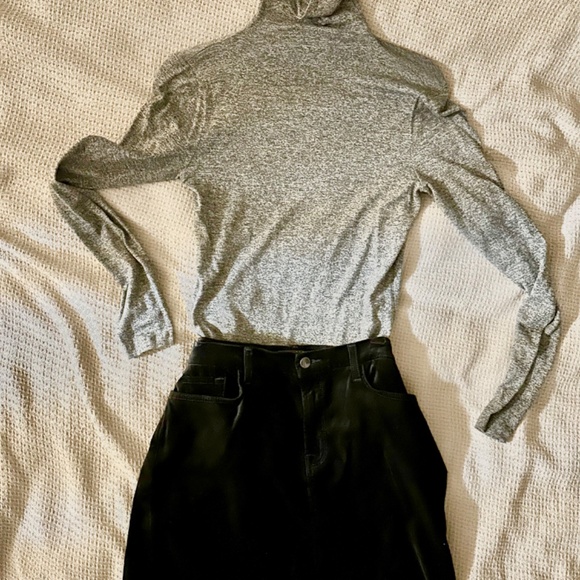 NWOT Jen7 by Seven For All Mankind velvet mini skirt sz 8 - Picture 3 of 5